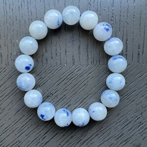 Dumortierite bracelet 12mm SIZE 7’